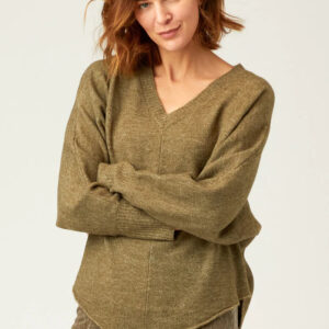 Gretchen V-Neck Sweater Top